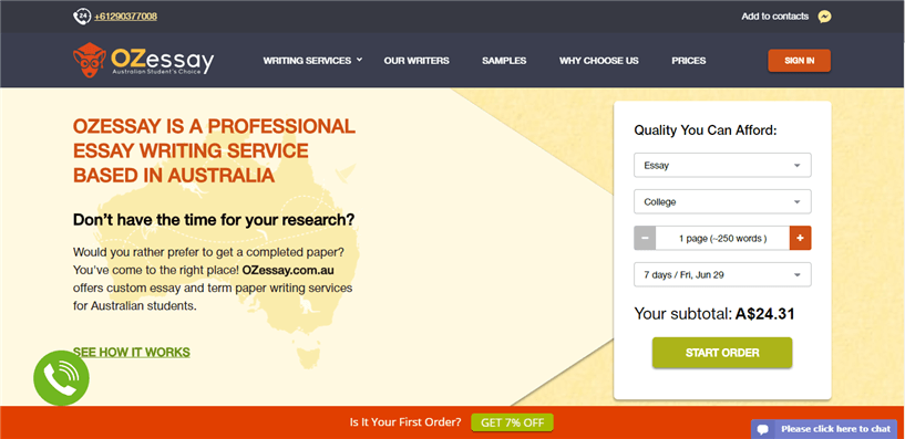 ozessay.com.au review