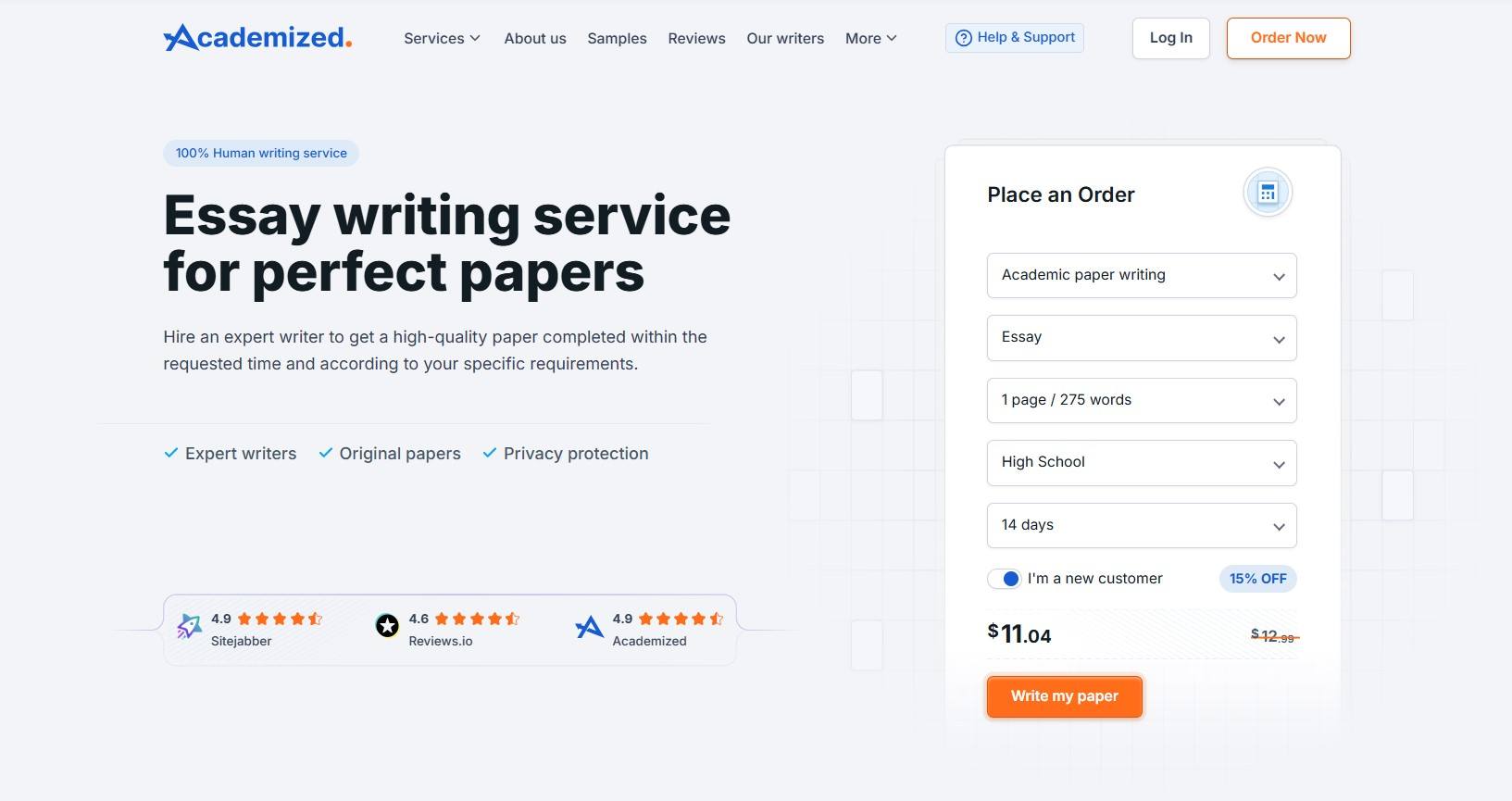 Academized review