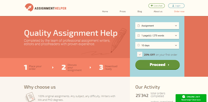 assignmenthelper.com.au review