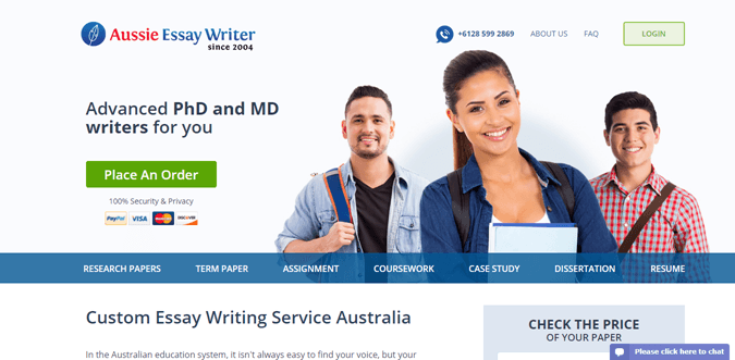 aussieessaywriter.com.au review