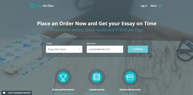 essayontime.com.au review