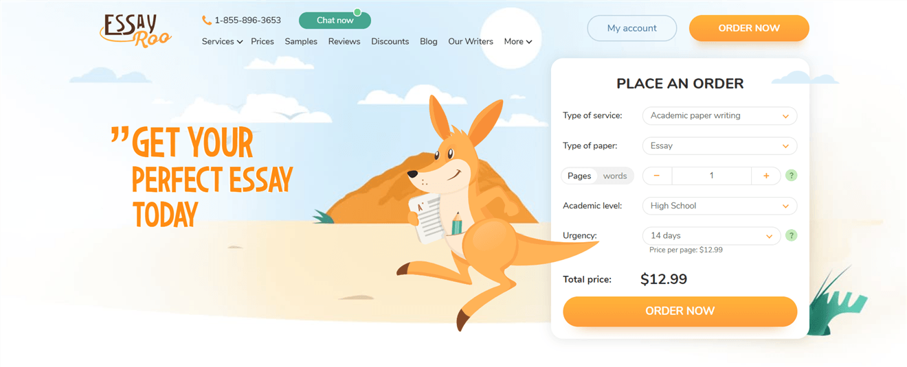 EssayRoo.com review – Rated 9.6/10