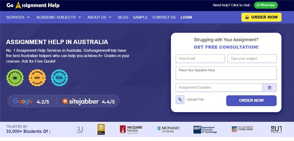 goassignmenthelp.com.au review